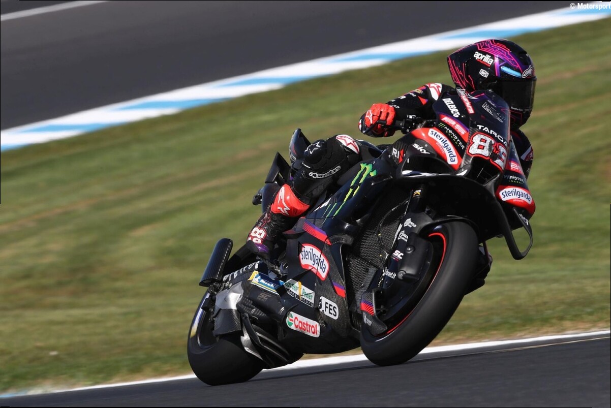 Martín: "Entrar demasiado rápido en la curva, como con la Ducati, me estaba penalizando"