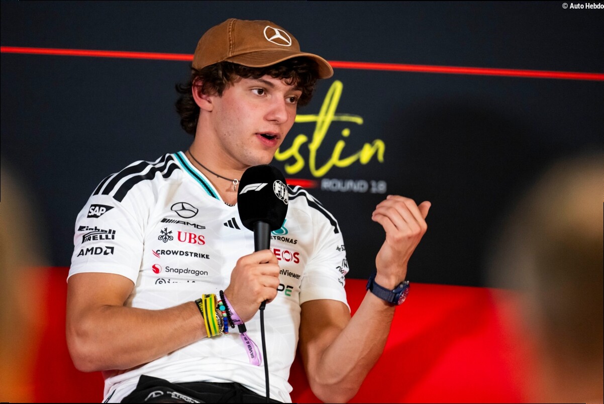 Kimi Antonelli refuse de se projeter sur le titre à Austin : « C'est fou quand on y pense, c'est pour ça que je n'y penserai 