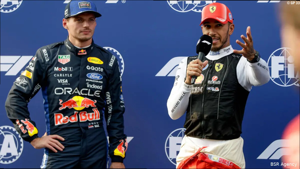 Lewis Hamilton verrast vriend en vijand met opmerking over Red Bull-motor van Max Verstappen