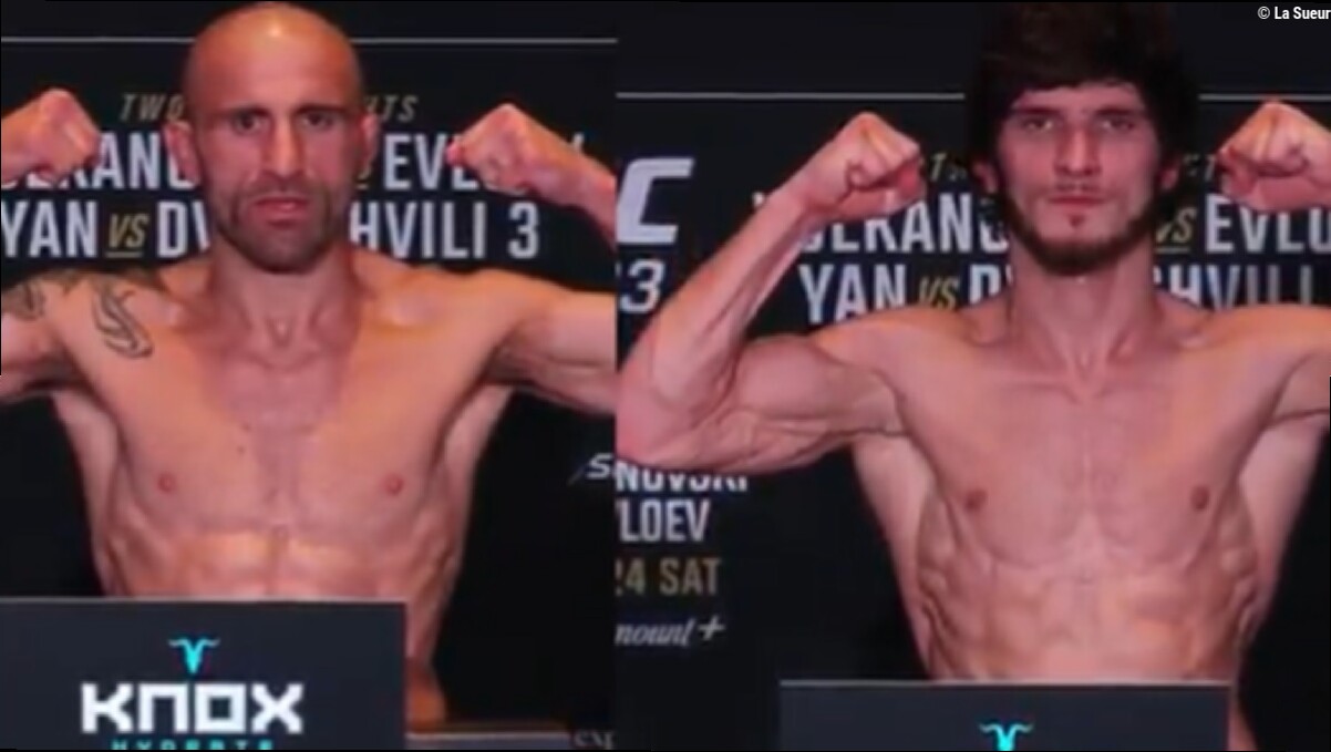 UFC 333 – Volkanovski vs. Evloev : les résultats de la pesée