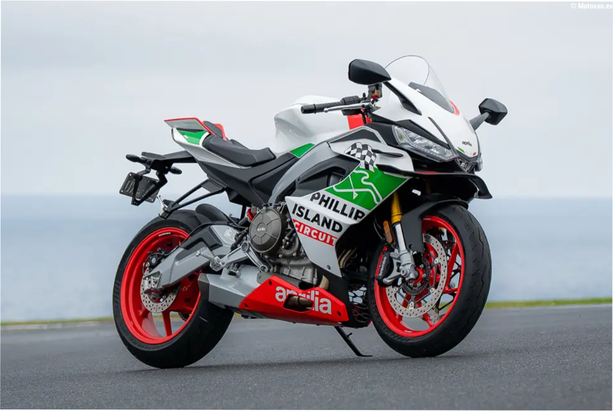 Aprilia RS 660 Phillip Island Tribute: homenaje a un circuito mítico del Mundial