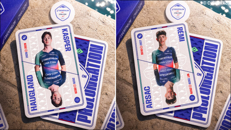 Transfert - Haugland et Arsac... vers la WorldTour Decathlon-CMA CGM #MercatoVELO #Mercato #DecathlonCMACGM #Arsac