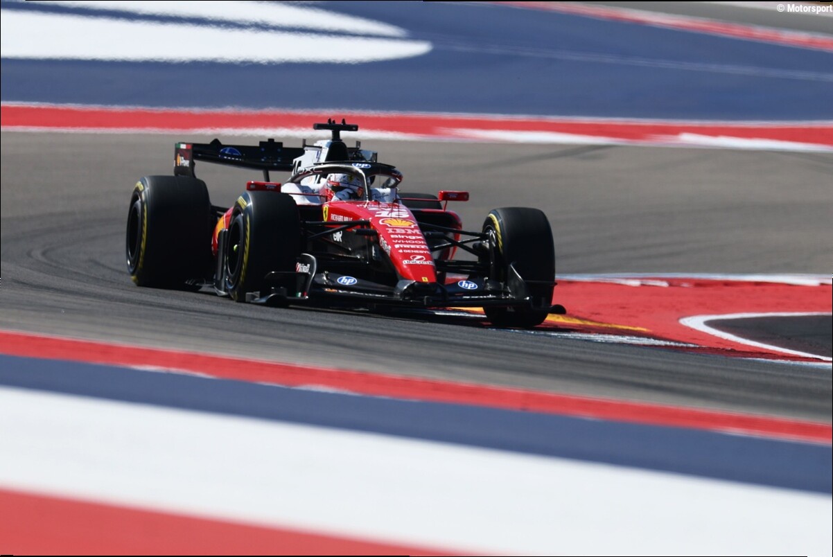 F1 | Austin, Libere 1: Leclerc davanti a tutti con la Ferrari evoluta, ma Max è molto vicino