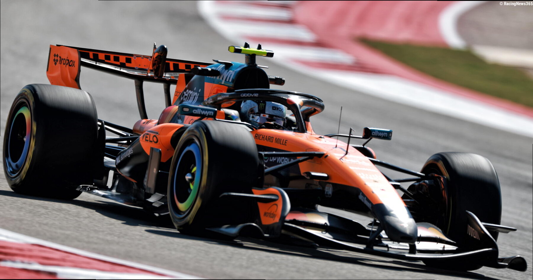 Lando Norris highlights 'impossible' McLaren challenge after Austin struggle