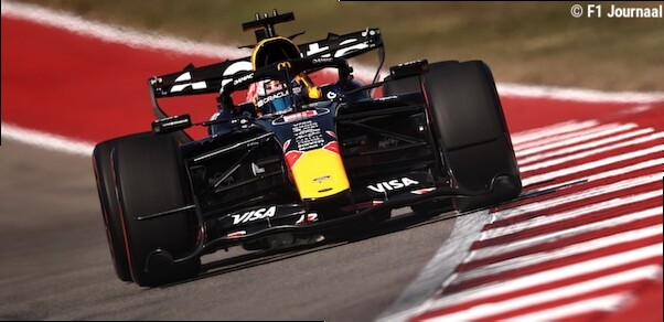 Max Verstappen na derde tijd op vrijdag in Austin: "Geen slecht begin"