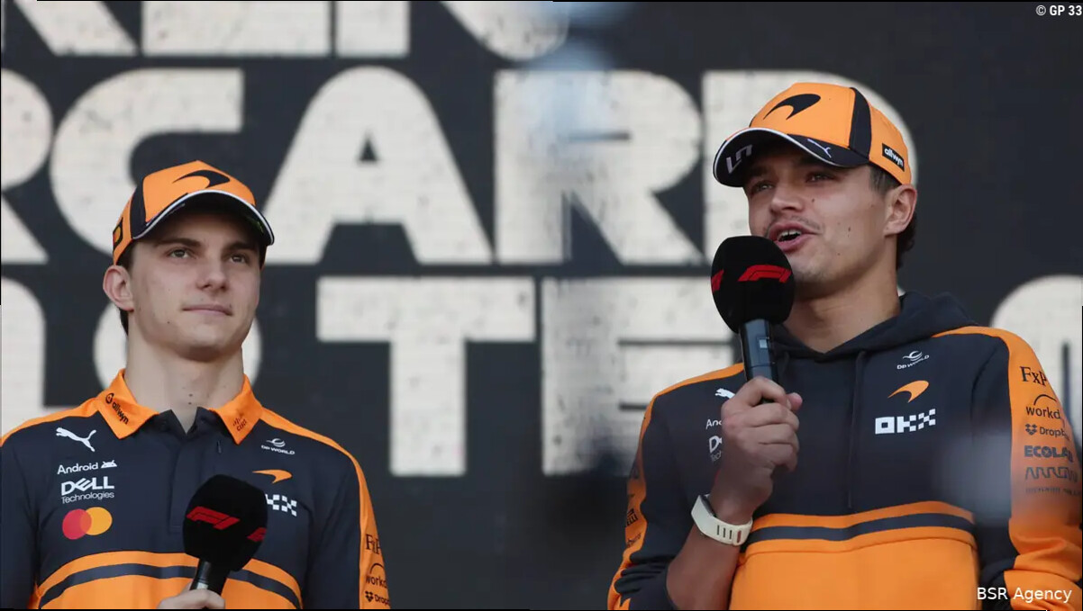 Lando Norris keihard voor paal gezet door eigen teamgenoot in Texas