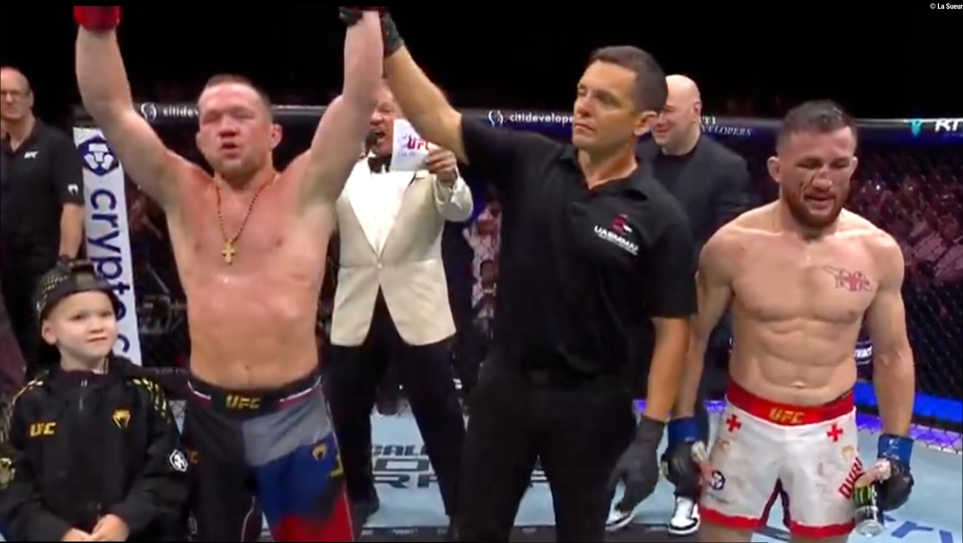 Petr Yan remporte sa trilogie contre Merab Dvalishvili dans une bataille phénoménale