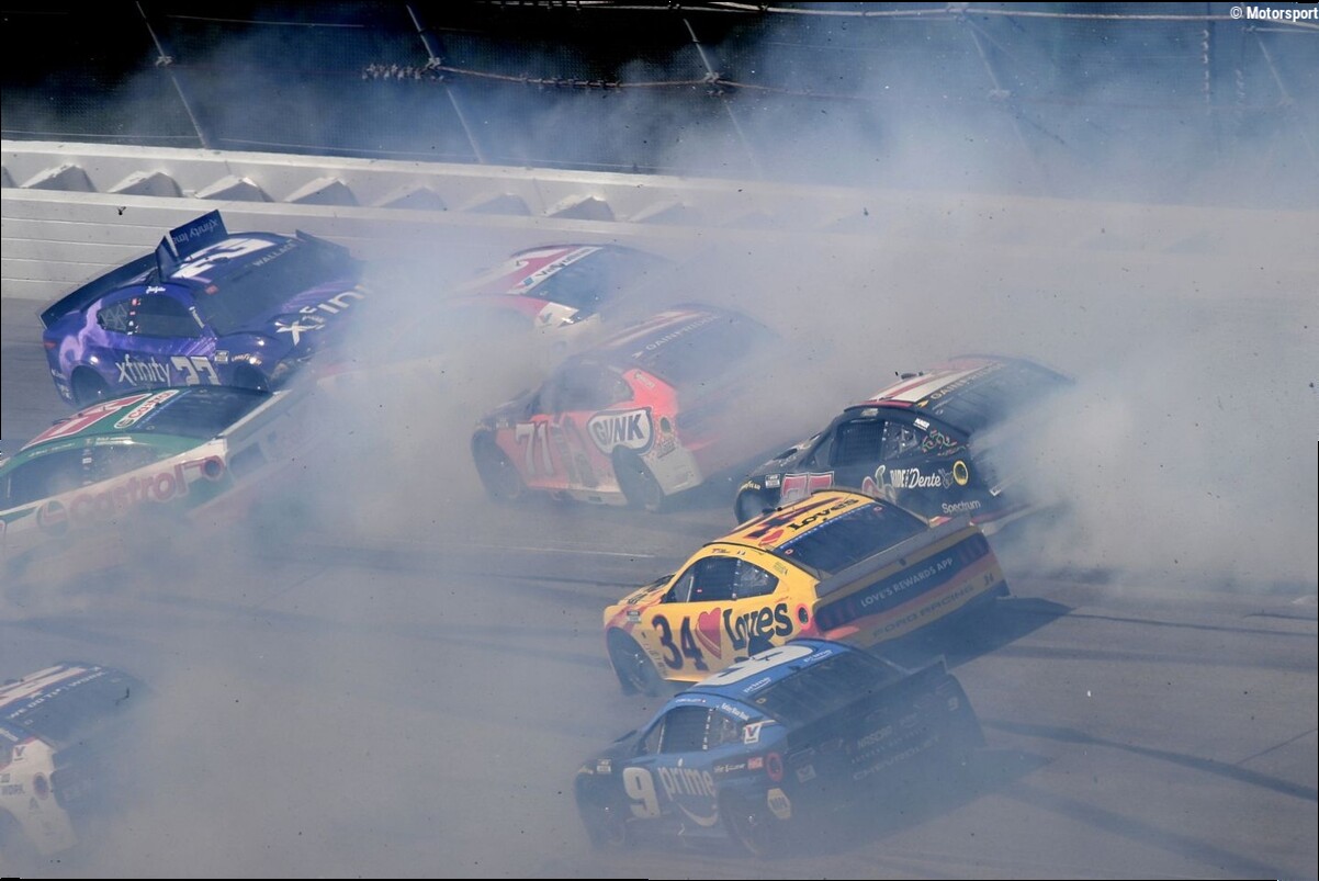 NASCAR Cup title contenders living on a prayer at Talladega