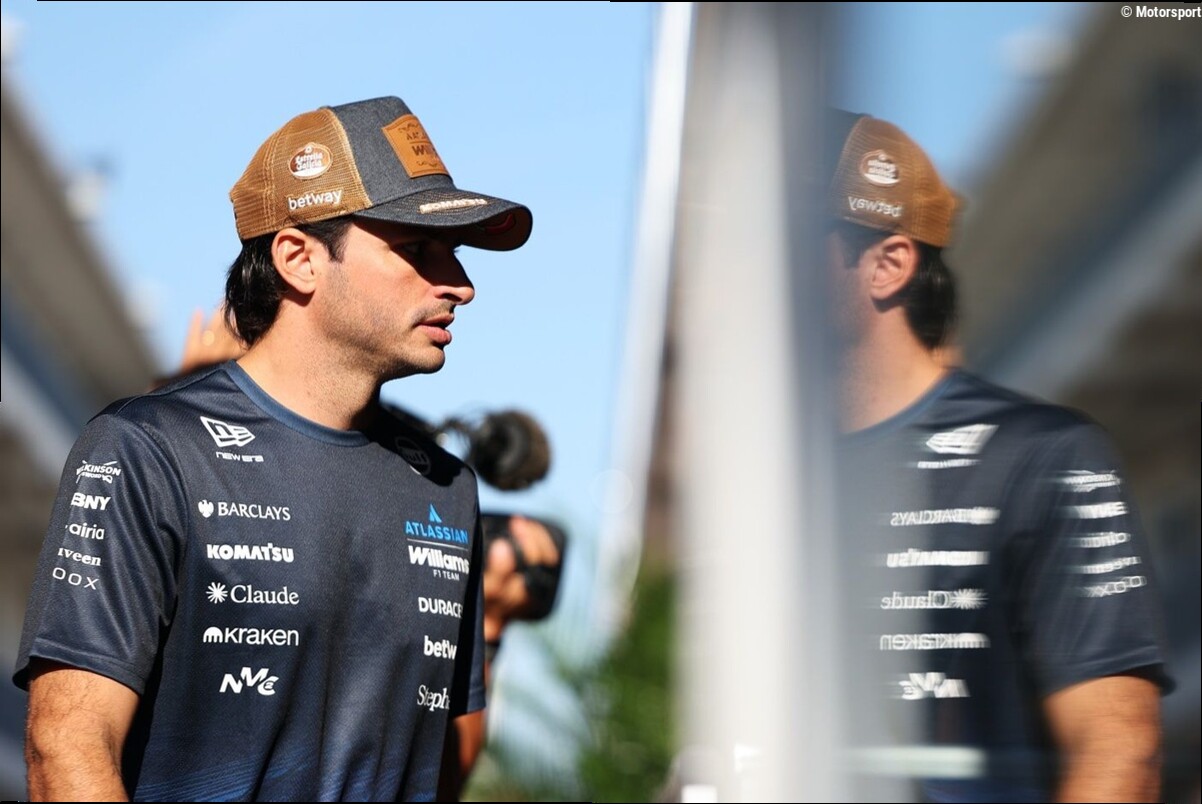 Sainz explica el peaje de Williams: "Bajamos el peso, pero ahora nos falta aerodinámica"