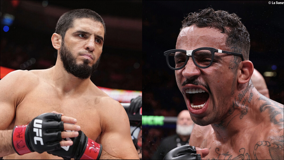 Prates et Makhachev s'embrouillent après l'officialisation de l'UFC 336