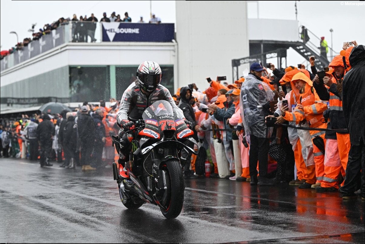 Rivola no sabe si es bueno o malo para Aprilia la cancelación de Phillip Island