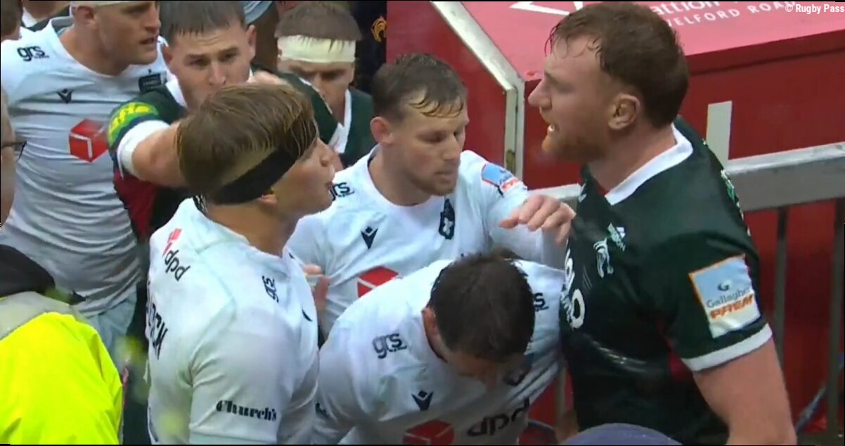 Henry Pollock branded 'child in Saints kit' by Leicester Tigers website