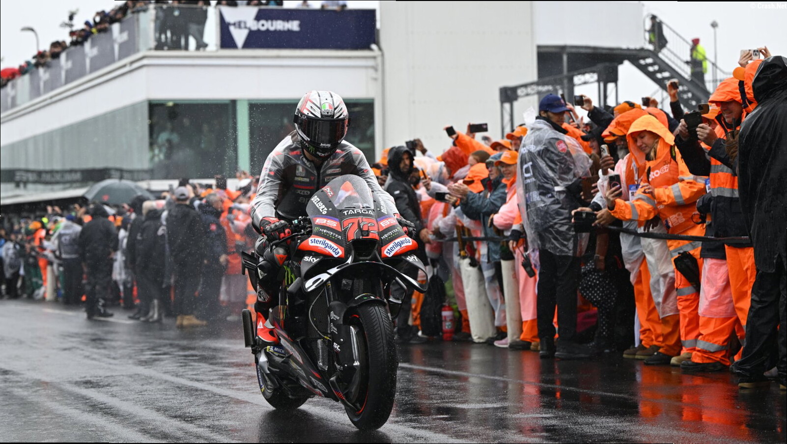 Marco Bezzecchi sympathises with Australian MotoGP fans as Phillip Island rained out