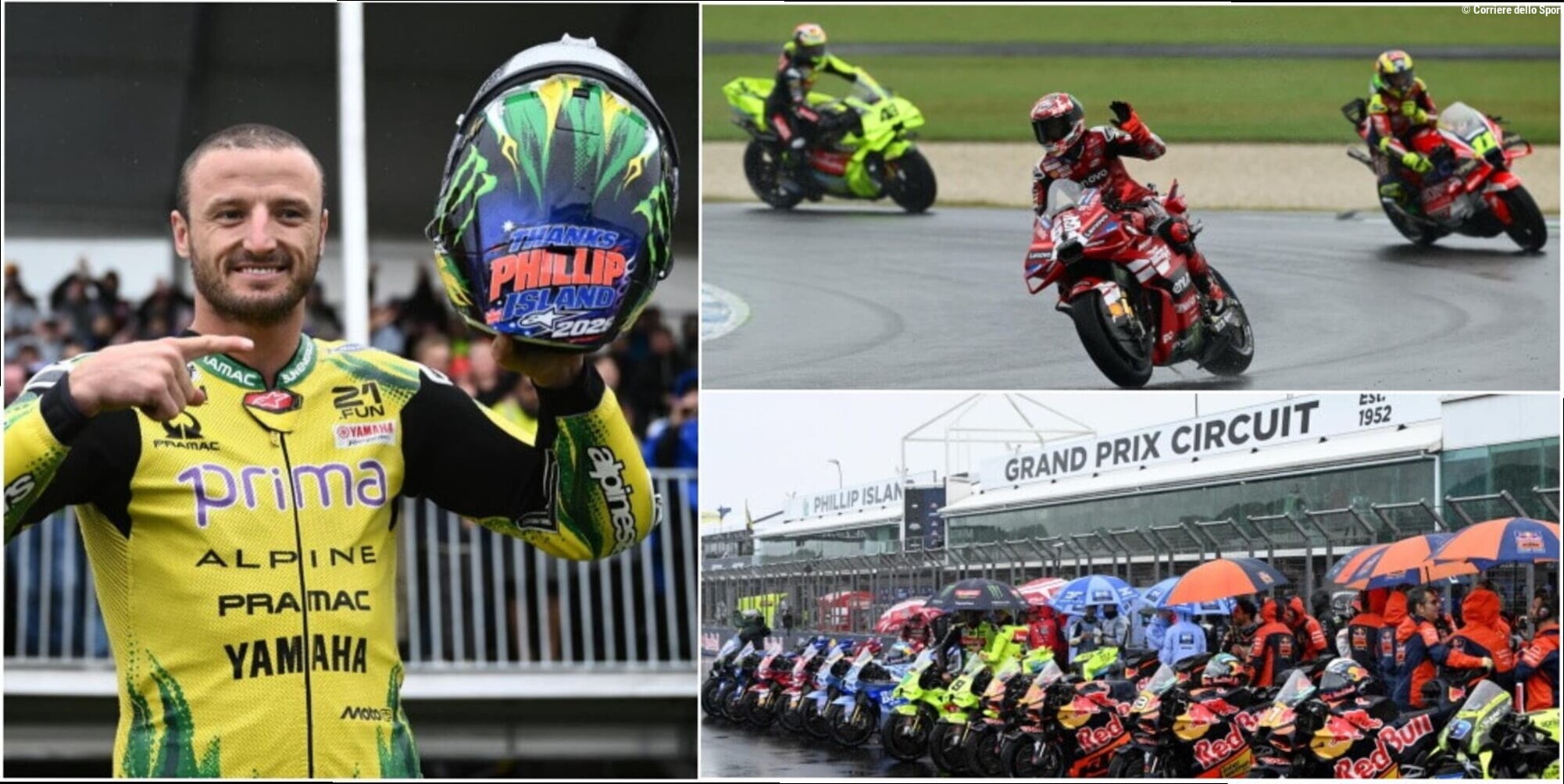 Moto Gp Australia, gara annullata: brutto addio a Phillip Island, il giro d'onore dei piloti è da brividi