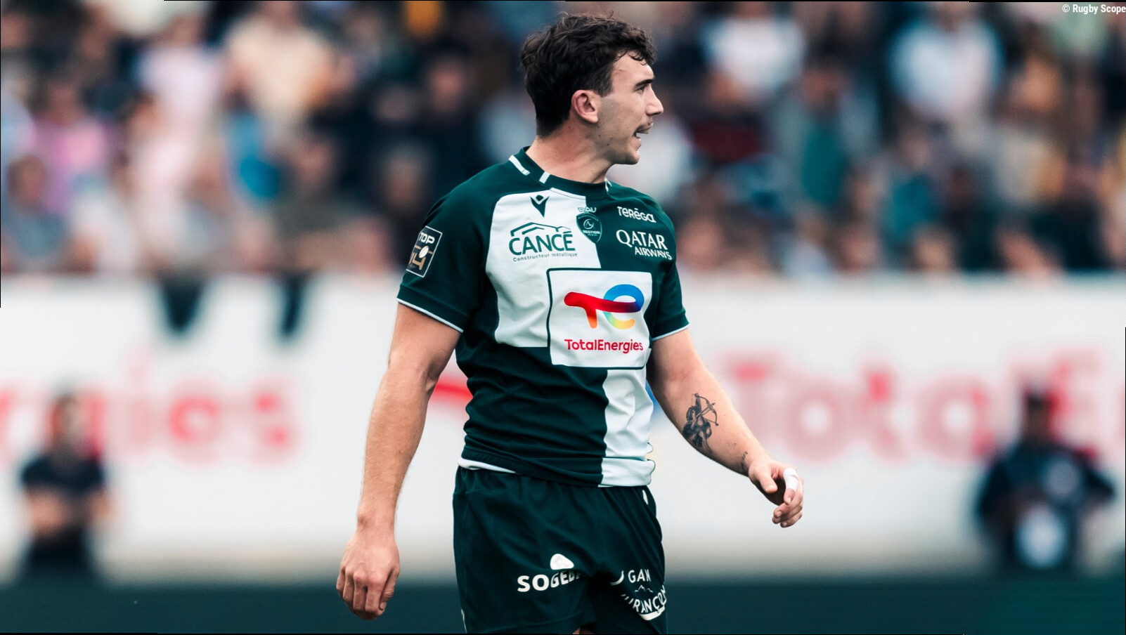 XV de France. Fabien Brau-Boirie (Pau) va passer des examens après sa sortie sur blessure face à Toulon