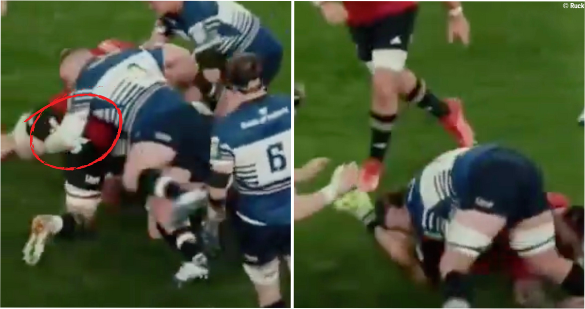 VIDEO: Footage emerges of alleged ball grab involving Ireland star during Leinster v Munster clash