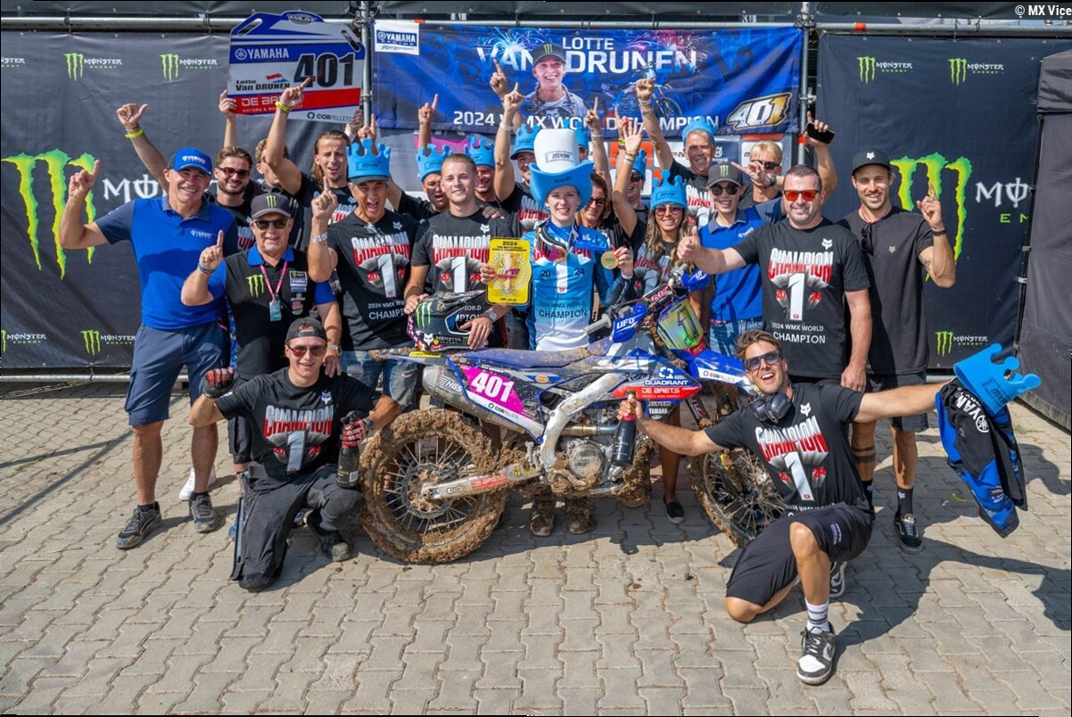 De Baets AIT Racing Yamaha Thanks Lotte van Drunen After Three Successful Years