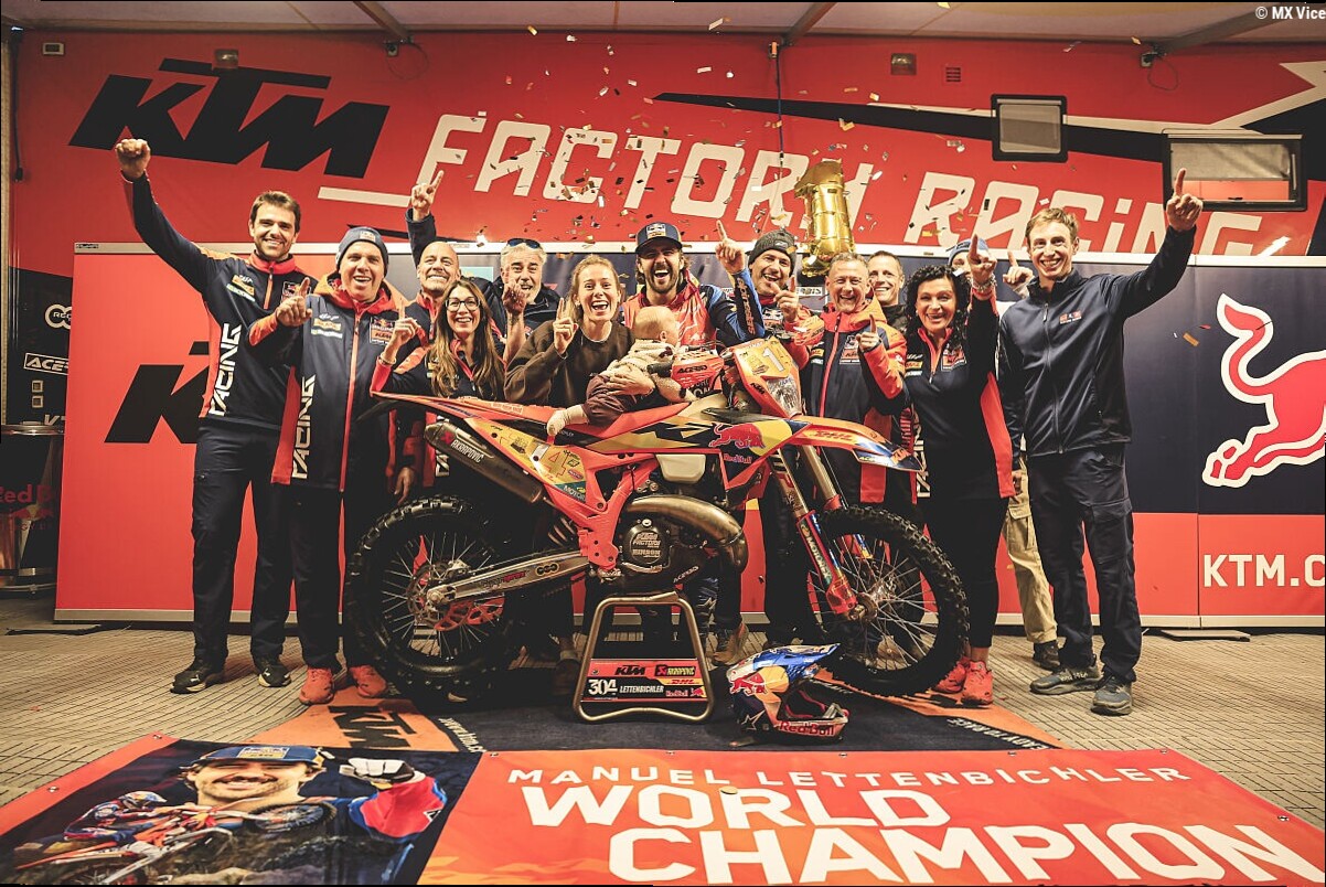 MANI LETTENBICHLER CROWNED FIVE-TIME CONSECUTIVE FIM HARD ENDURO WORLD CHAMPION