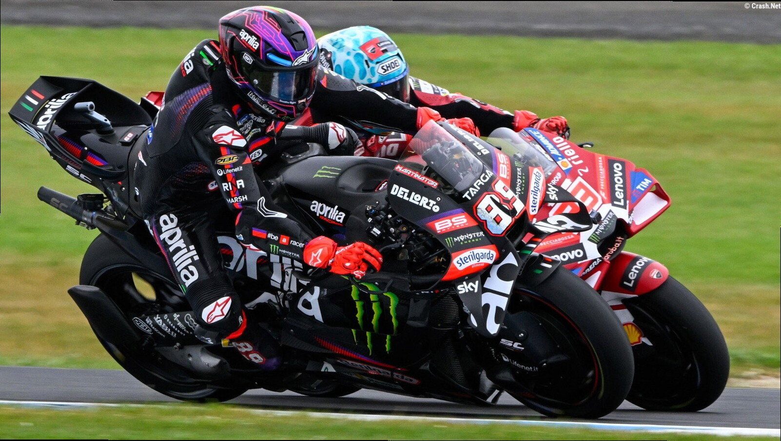 Aprilia "pissed, happy, sorry" emotions at Phillip Island MotoGP cancellation