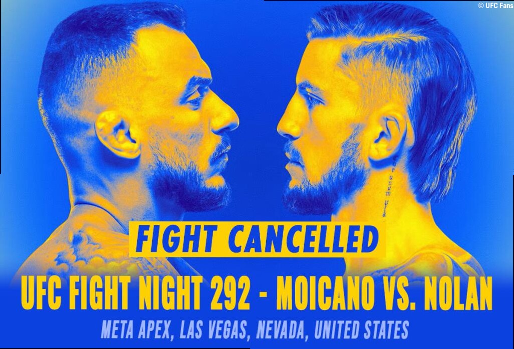 UFC Fight Night 292 - Combats annulés / reprogrammés | Las Vegas
