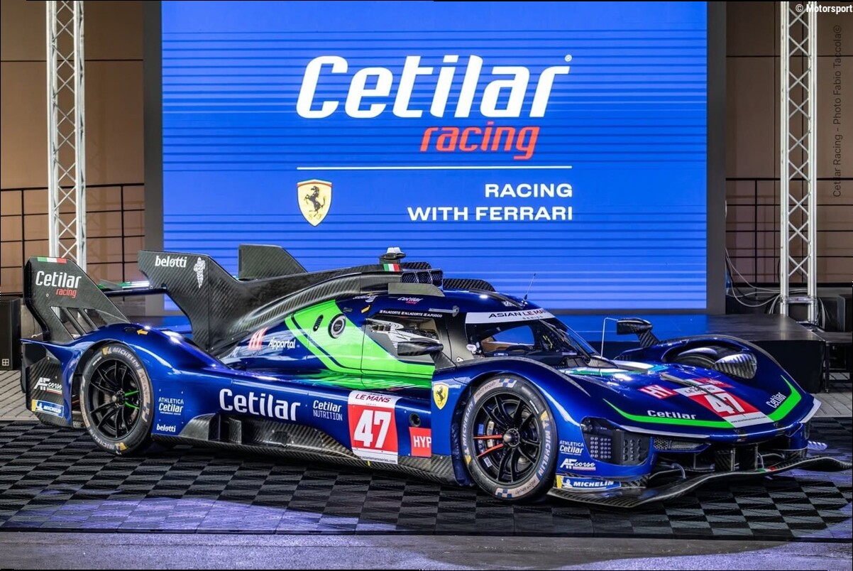 ALMS | Cetilar Racing presenta la livrea della sua Ferrari 499P