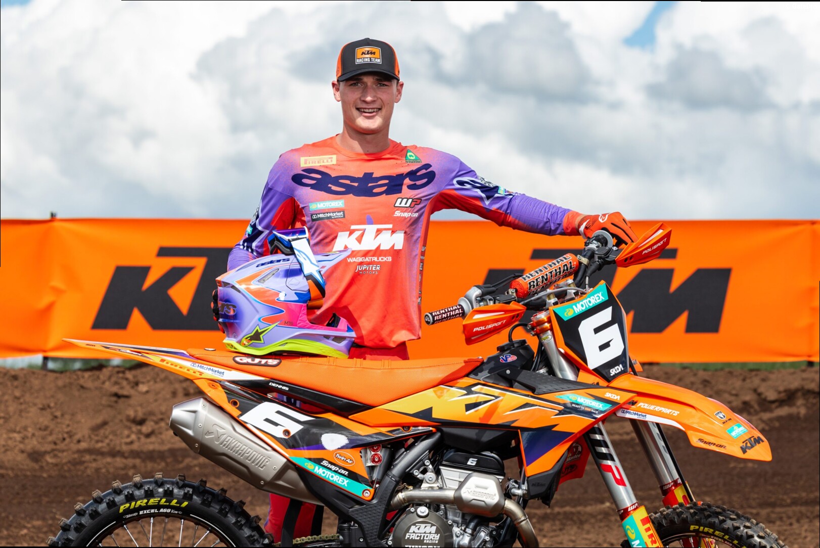 Confirmed: Byron Dennis will race the MX2 World Championship in 2027
