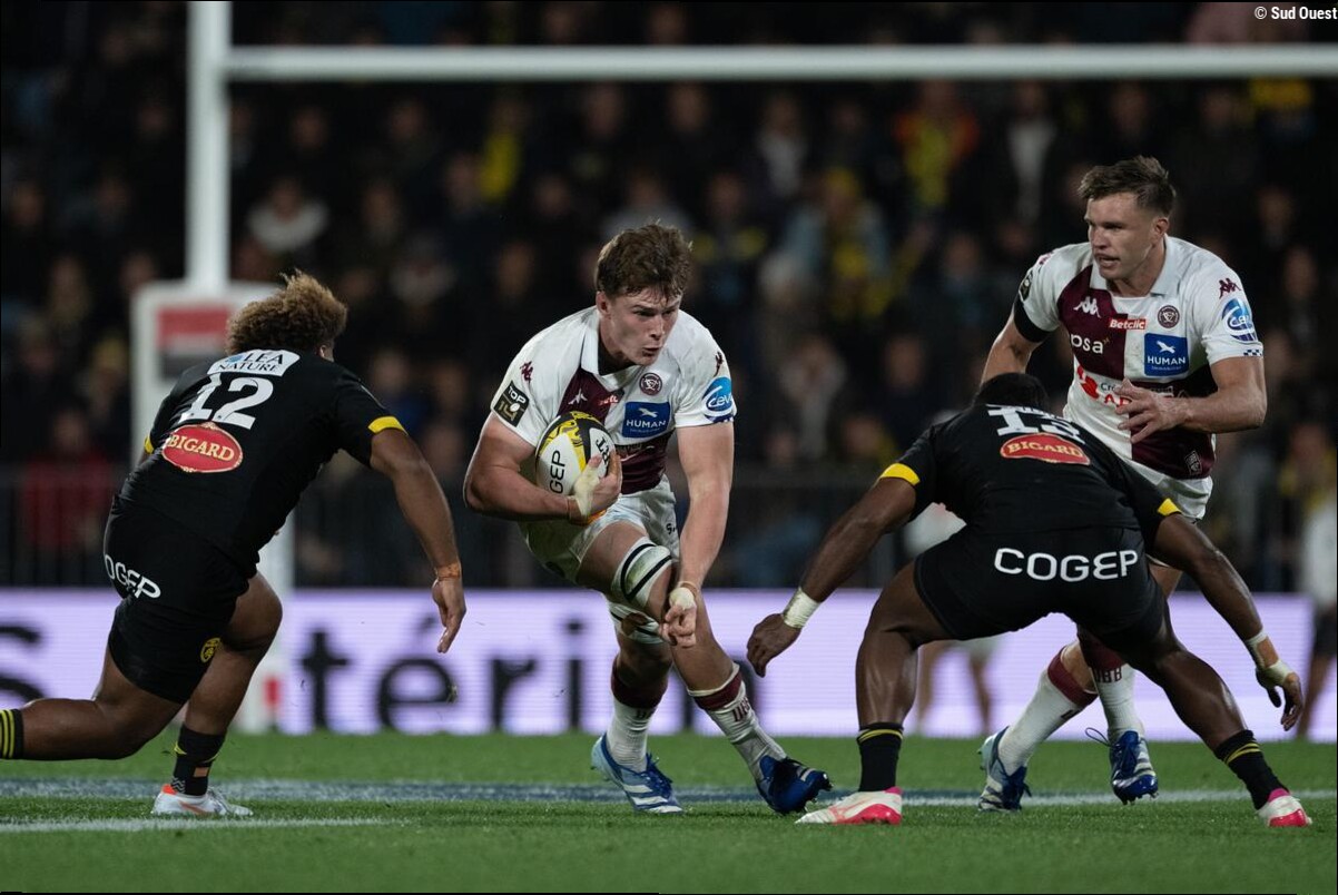 Union Bordeaux-Bègles (UBB) : Marko Gazzotti devrait être indisponible durant huit semaines