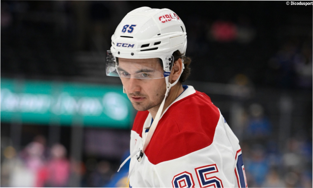 Alexandre Texier inscrit son 4e point de la saison en NHL, Montréal fait la passe de trois