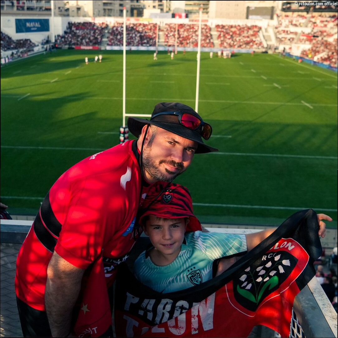 RCT – Stade Français : une place enfant offerte pour venir à Mayol en famille !