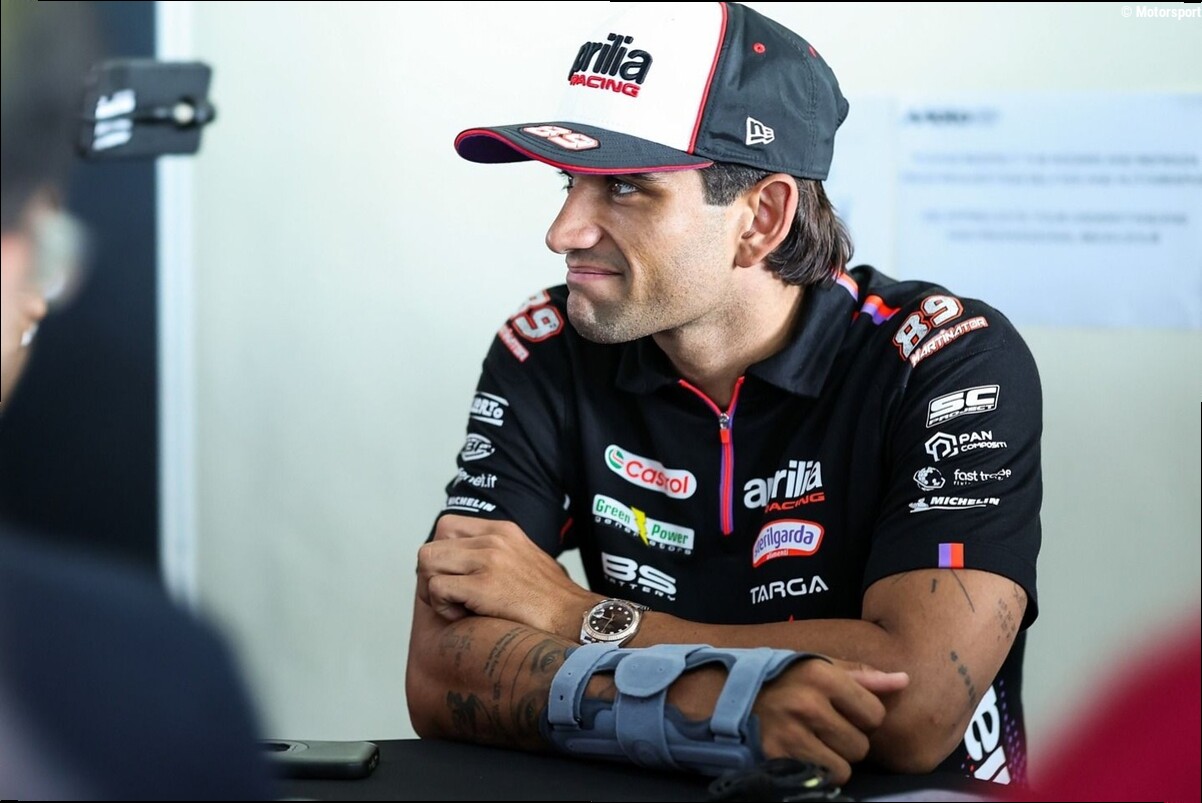 Jorge Martin braced for "really difficult, painful" MotoGP weekend with broken arm