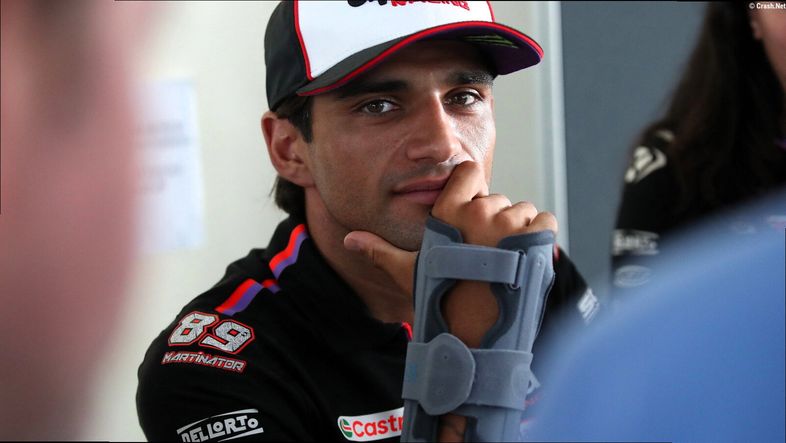Jorge Martin: I'll ride with a broken wrist, MotoGP title "not over until it's over"