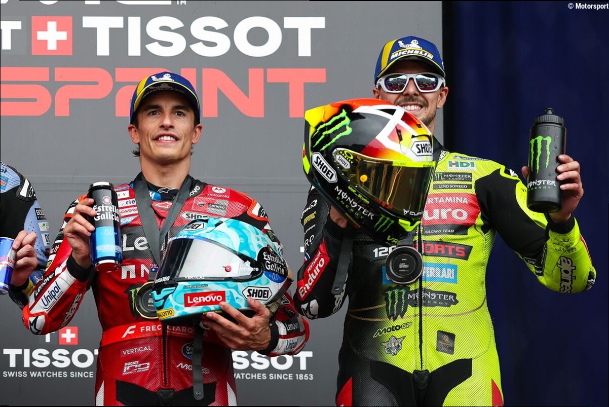 Di Giannantonio: "¿Ayudar a Márquez? Yo tengo que pensar en mis objetivos con VR46"