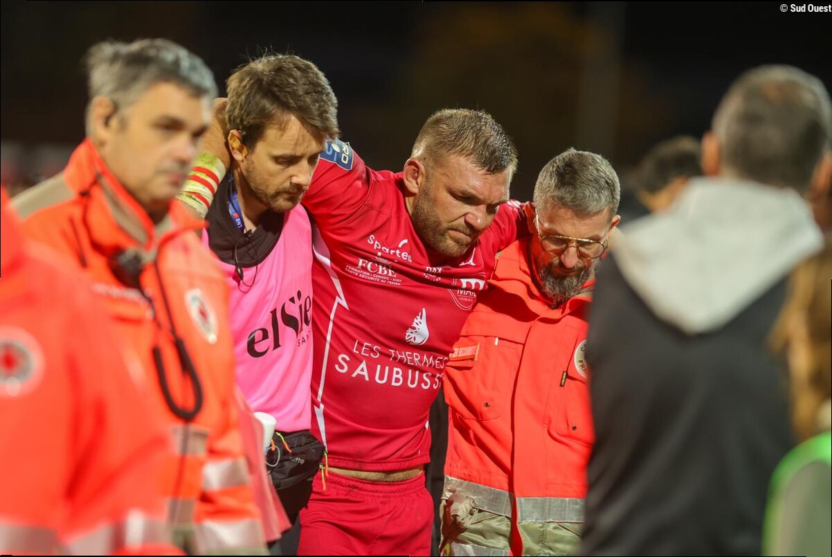 US Dax. Inquiétude après la sortie sur blessure du capitaine Jean-Baptiste Barrère : « Il n'y a pas un mec qui peut le rempla