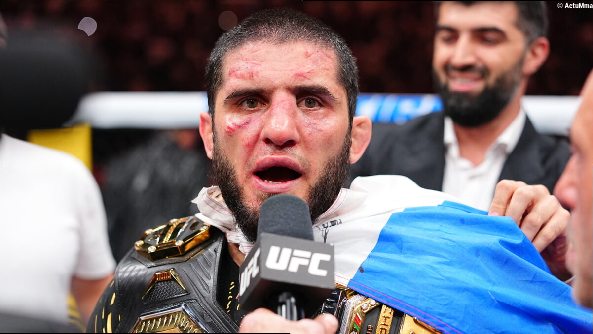 Islam Makhachev fait une grosse annonce sur la suite de sa carrière à l'UFC : « Je veux affronter… »