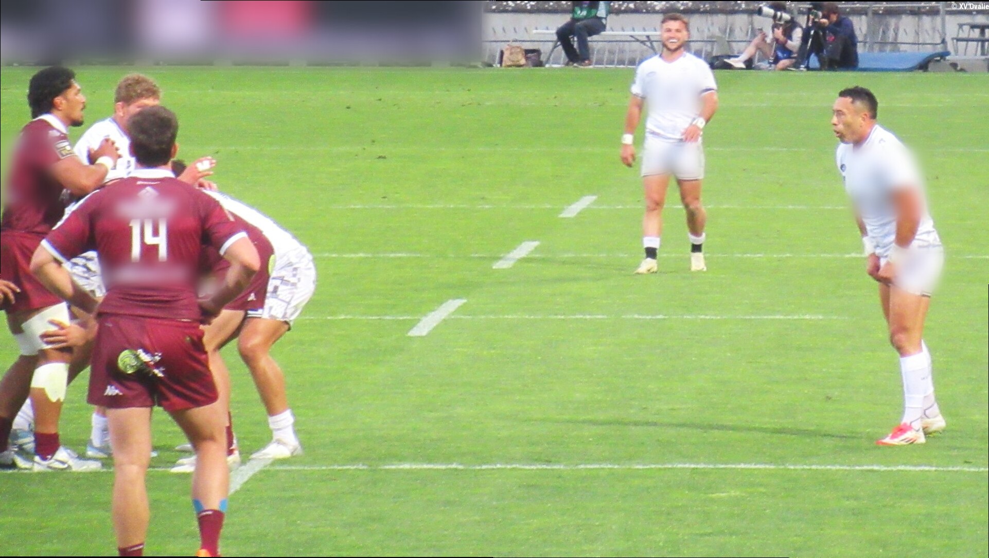 Damian Penaud démarre au centre de l'UBB avec Nicolas Depoortere contre l'Aviron Bayonnais