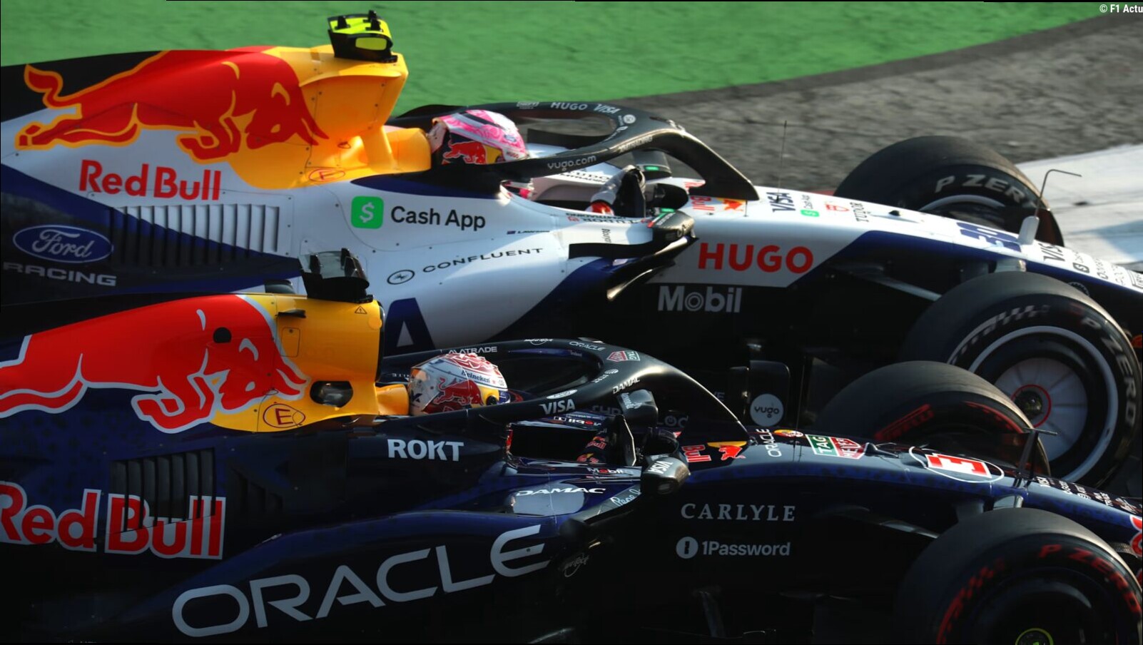 La sanction tombe après le spectacle désolant de Verstappen et Lawson au Mexique